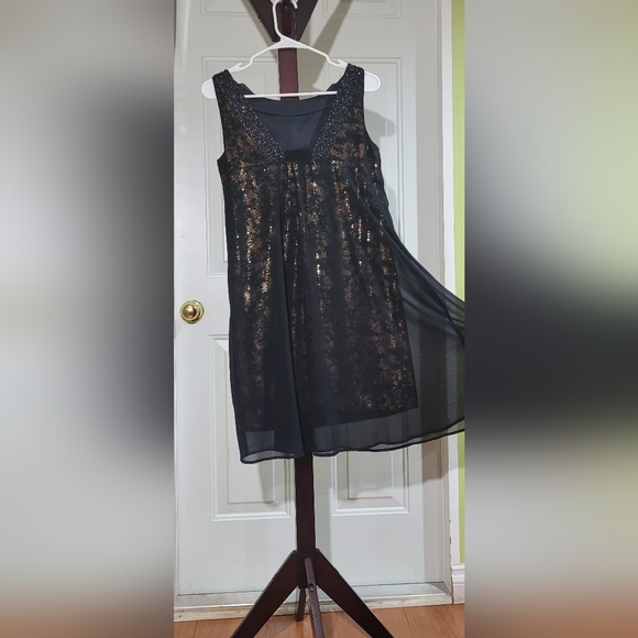 Jessica Simpson Black Dress US 2 - Picture 3 of 10